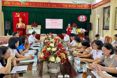 TRƯỜNG THCS GIAO LẠC, XÃ GIAO HÒA, TỈNH NINH BÌNH TỔ CHỨC HỘI NGHỊ CÁN BỘ, CÔNG CHỨC, VIÊN CHỨC  NĂM HỌC 2025-2026