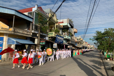 TRƯỜNG THCS GIAO LẠC LONG TRỌNG TỔ CHỨC LỄ KỶ NIỆM NGÀY NHÀ GIÁO VIỆT NAM 20/11