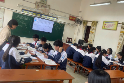 SINH HOẠT CHUYÊN MÔN THEO CỤM TRƯỜNG  NĂM HỌC 2024-2025