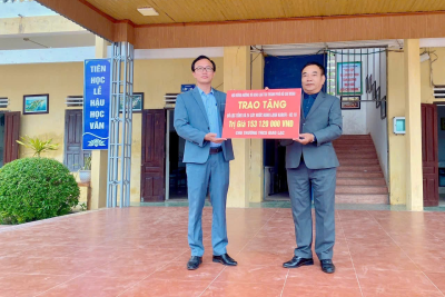 TẤM LÒNG CỦA NHỮNG NGƯỜI CON XA QUÊ HƯỚNG VỀ CỘI NGUỒN